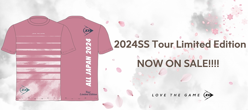 大会会場限定Tシャツ24年春夏モデルのご紹介 | 最新情報 | DUNLOP